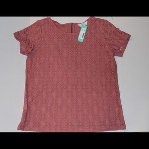 NWT market & spruce blouse size large